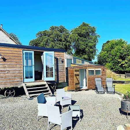 Ferienwohnung The Shepards Hut Llwyn-Dafydd Exterior foto