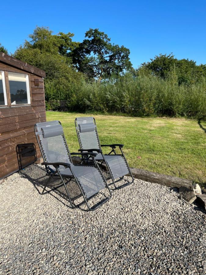 Ferienwohnung The Shepards Hut Llwyn-Dafydd Exterior foto