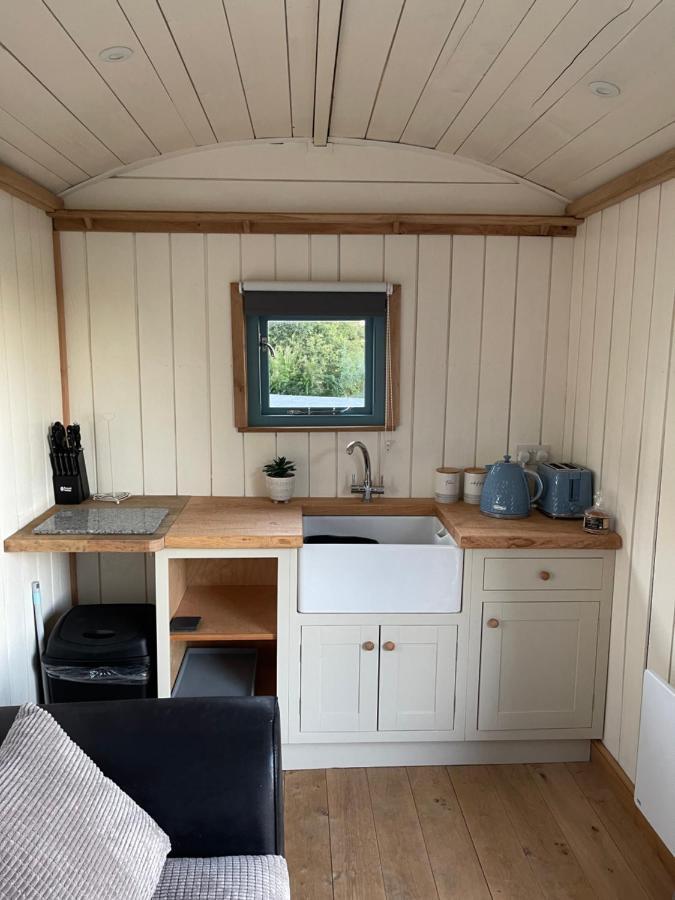 Ferienwohnung The Shepards Hut Llwyn-Dafydd Exterior foto